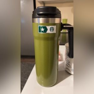 RARE new Starbucks x Stanley limited edition military tumblr 20oz
